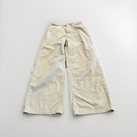 BDG Womens Light Green High & Wide Corduroy 100% Cotton Pants Size 30 - Picture 1 of 10